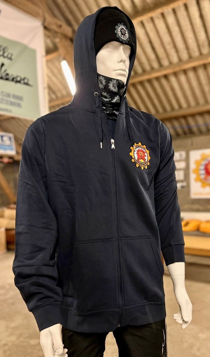 Jaquette zippée hoodie-vespa-club